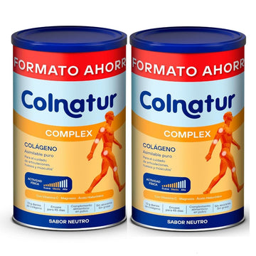 COLNATUR Complex Neutro Colágeno Soluble DUPLO 2x495g FORMATO AHORRO