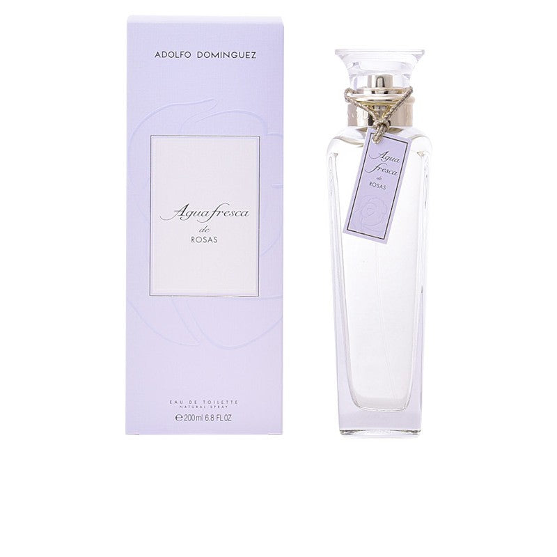 Adolfo Dominguez Agua Fresca De Rosas Eau De Toilette Vaporizador 200 ml