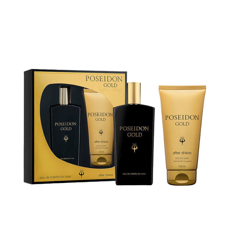 Poseidon Gold Men Lote colonia 150ml + After Shave 150ml