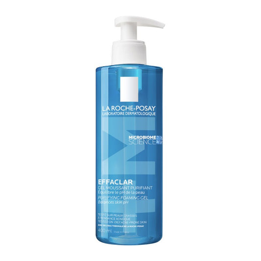 EFFACLAR Gel Limpiador Purificante +M Piel Grasa 400ml - La Roche Posay