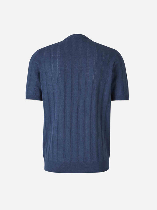 Camiseta Acanalada Lino