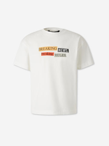 Camiseta con logo estampado