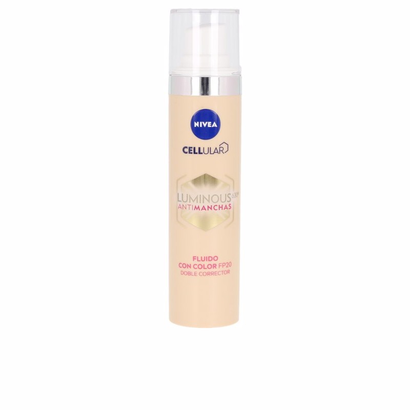 Nivea Luminous 630º Antimanchas Fluido Con Color Spf20 40 ml