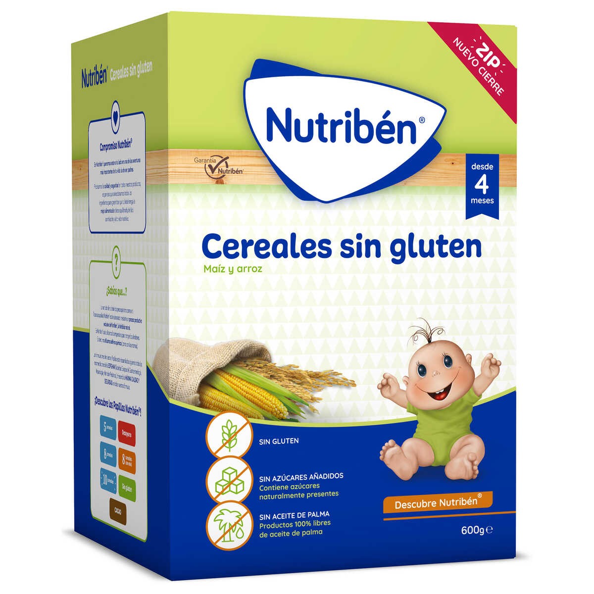 NUTRIBÉN Cereales Sin Gluten 600G