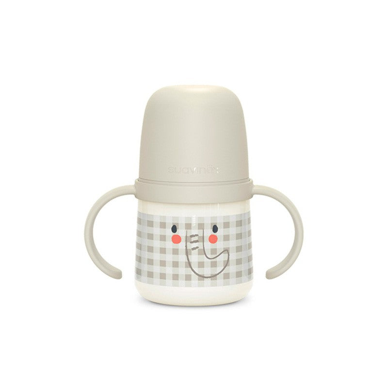 SUAVINEX Biberón Night & Day 150ml Antiderrame +4M (Beige)
