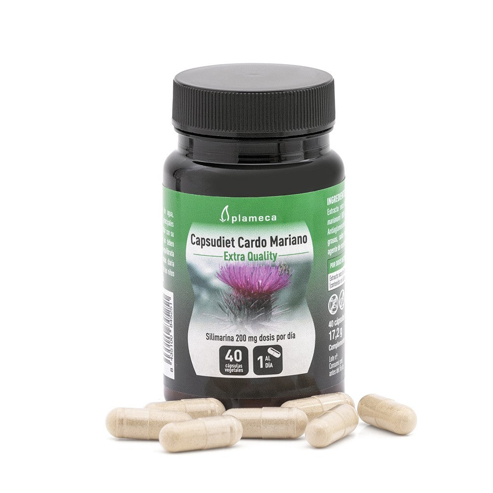 Plameca Capsudiet Cardo Mariano 40 cápsulas vegetales