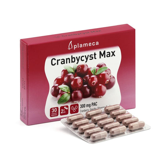 Plameca Cranbycyst Max 30 cápsulas vegetales