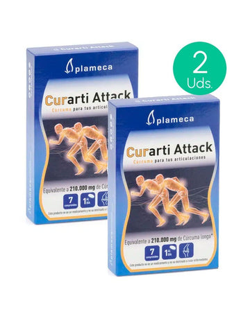 Plameca Curarti Attack 7 comprimidos Pack 2