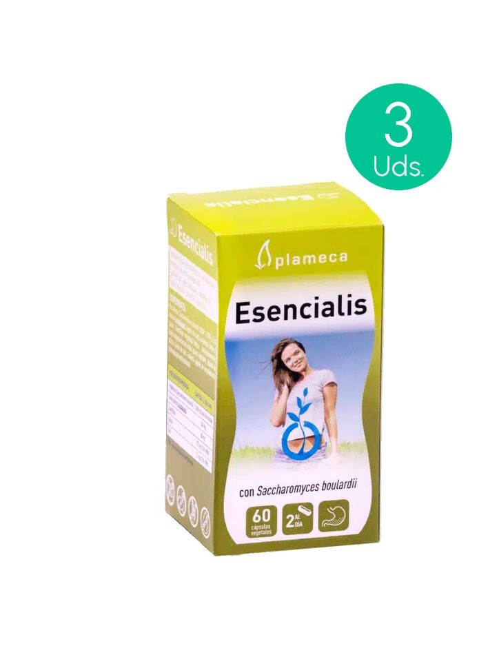 Plameca Esencialis 60 capsulas vegetales Pack 3