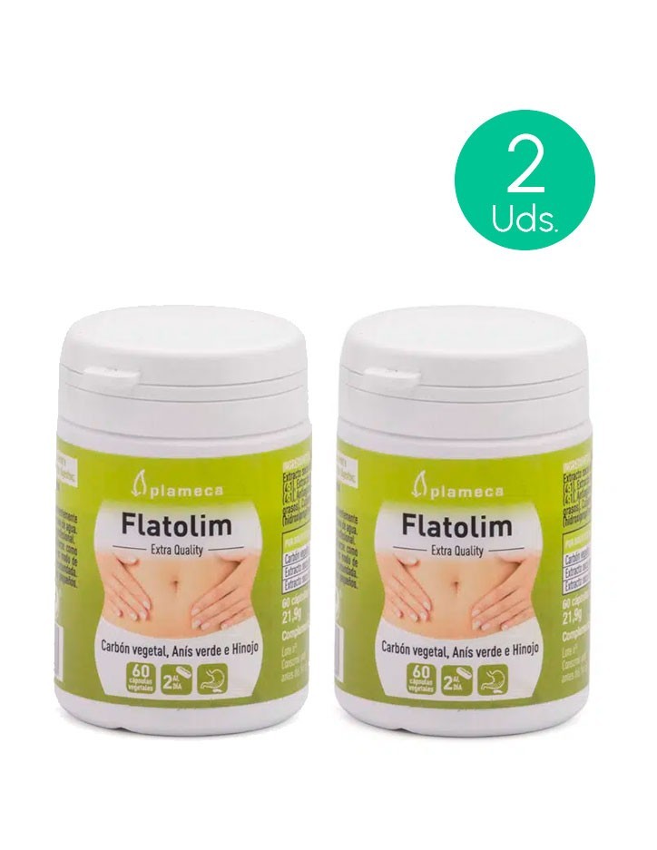 Plameca Flatolim 60 capsulas vegetales Pack 2