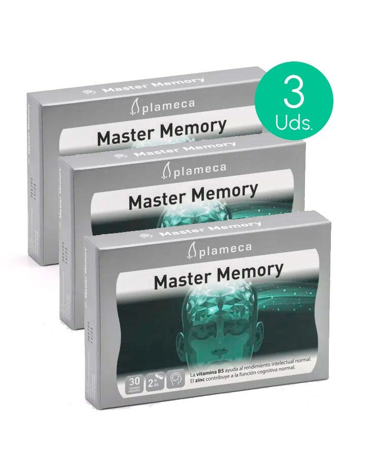 Plameca Master Memory 30 capsulas Pack 3