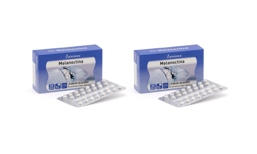 Plameca Melanoctina ¡A Dormir En Un Plis! 60 Comprimidos Pack 2