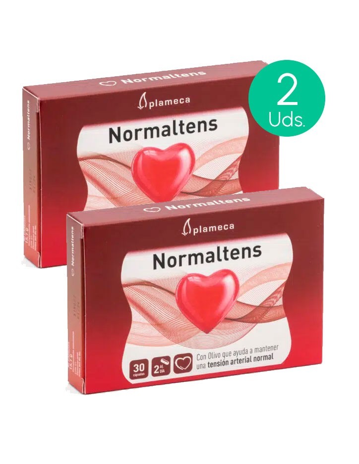 Plameca Normaltens 30 capsulas vegetales Pack 2