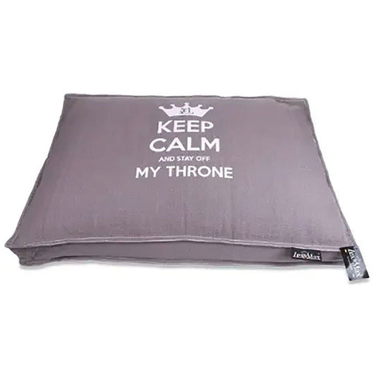Lex&Max Keep Calm Cubre Cama Taupe 90x65 cm