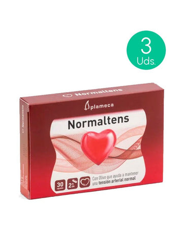 Plameca Normaltens 30 capsulas vegetales Pack 3
