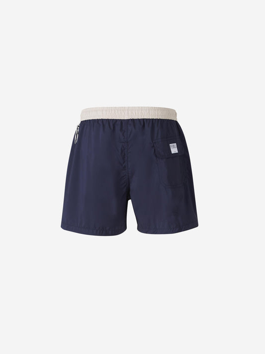 Bañador Liso Contraste