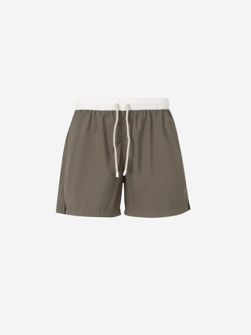 Bañador Liso Contraste