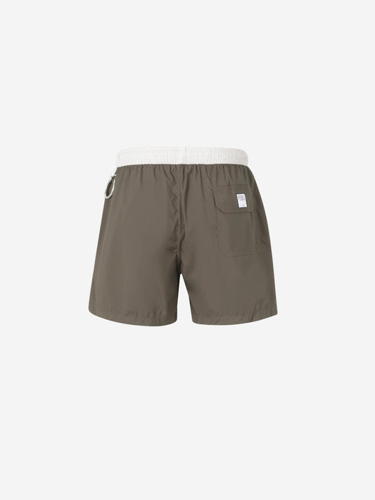 Bañador Liso Contraste