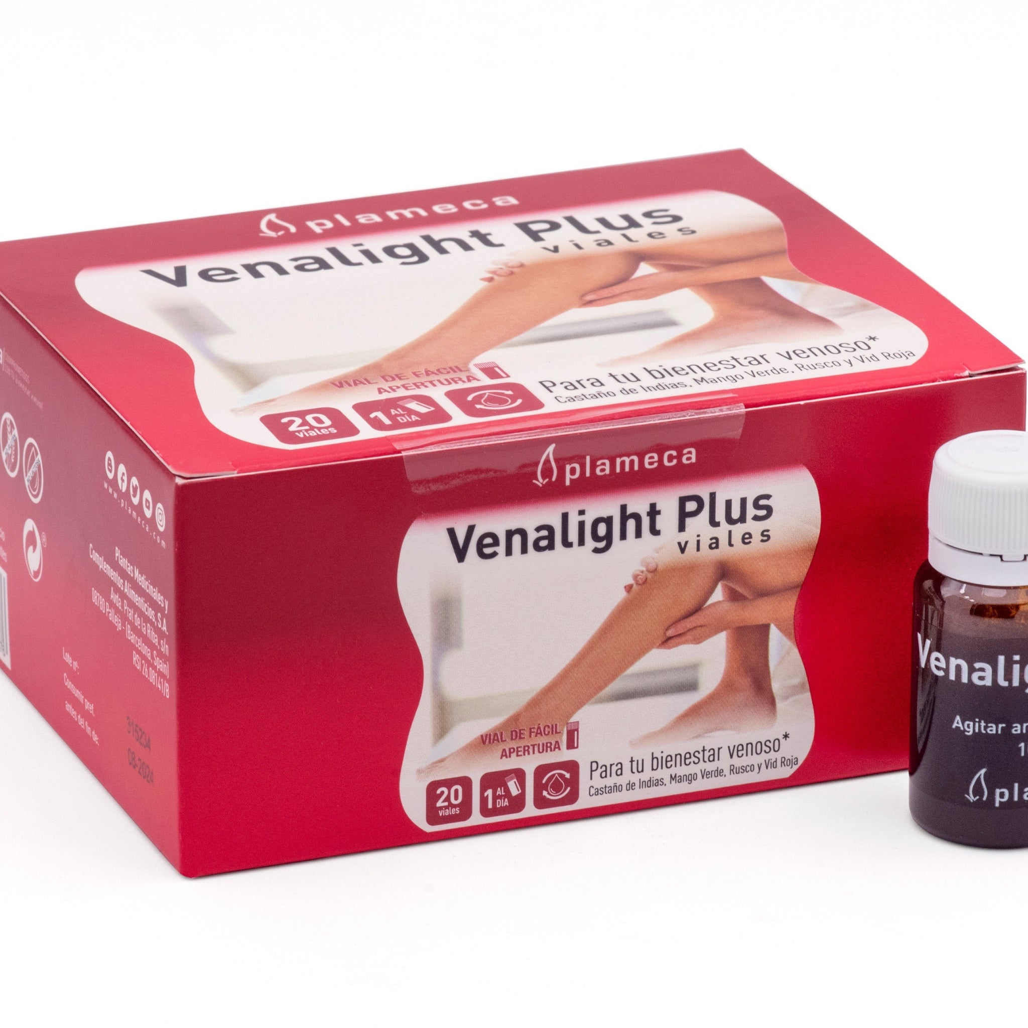 Plameca Venalight Plus 20 Viales