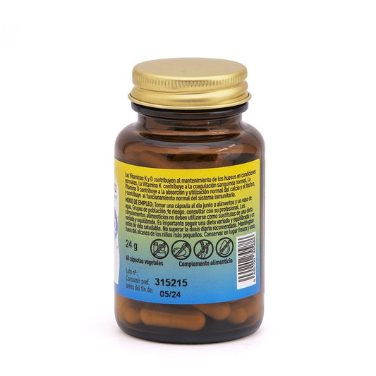 Plameca Vitamina D3 + K2 60 cápsulas vegetales