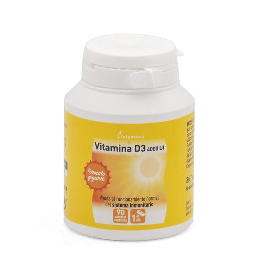 Plameca Vitamina D3 4000 Ui 90 Cápsulas Vegetales