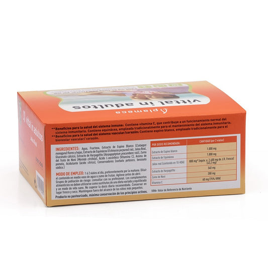 Plameca Vittal In Adultos 20 viales de 10 ml