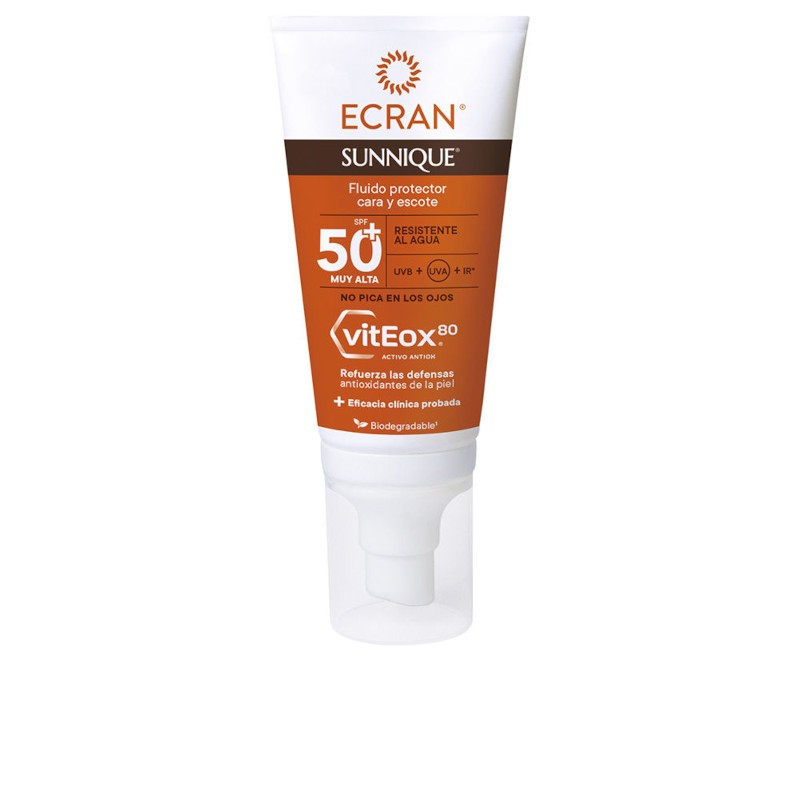 Ecran Sunnique Facial Protective Fluid SPF50+ 50 ml