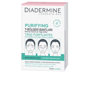 Diadermine Tiras Purificantes Piel Normal-Mixta 6 unidades