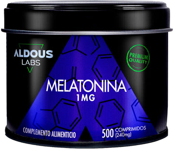 Aldous Melatonina Pura 1mg 500 Comprimidos