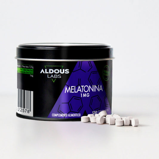 Aldous Melatonina Pura 1mg 500 Comprimidos