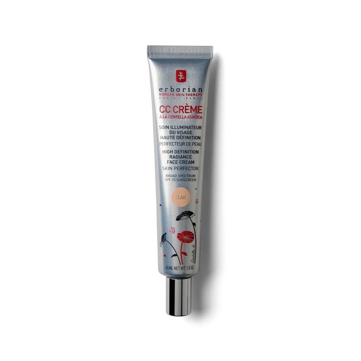 Erborian CC Cream Base Maquillaje Hidratante Tono Clair 45ml