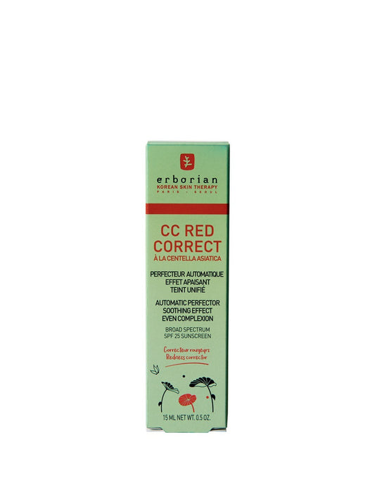 Erborian CC Red Correct Corrector anti-rojeces hidratante con PFS25 15ml