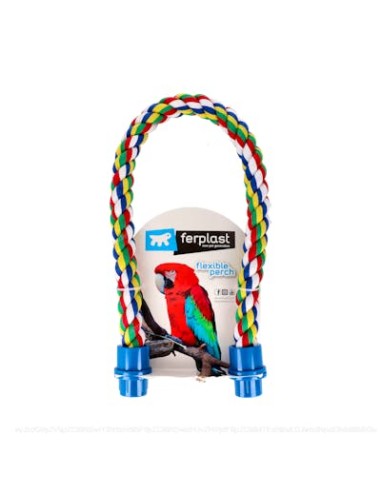 Ferplast Percha Flexible de Algodón Multicolor 1 ud 410g