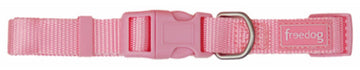 Freedog Collar Nylon Basic Rosa 8mm 10-20cm
