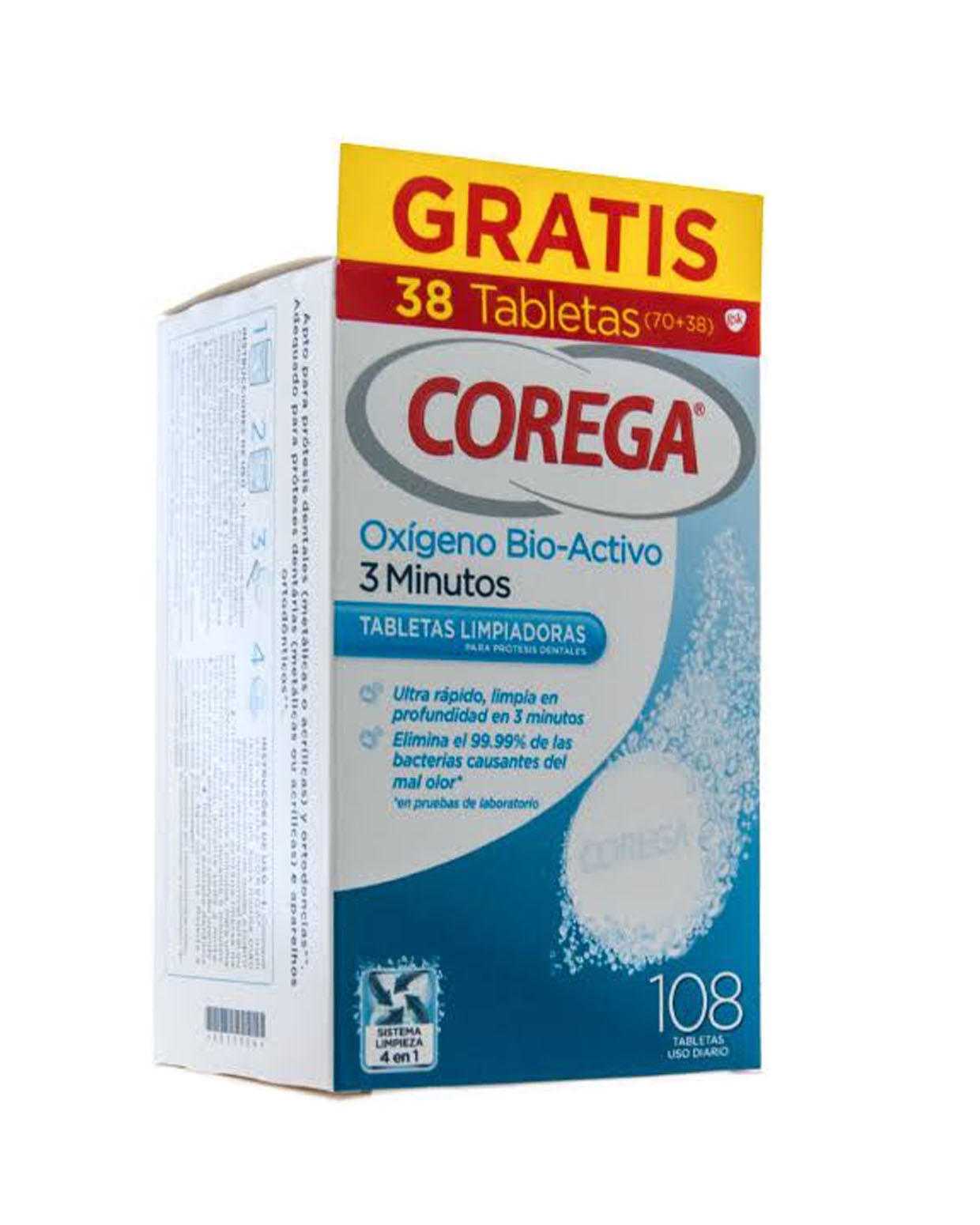 COREGA Oxigeno Bio-Activo 108 Tabletas