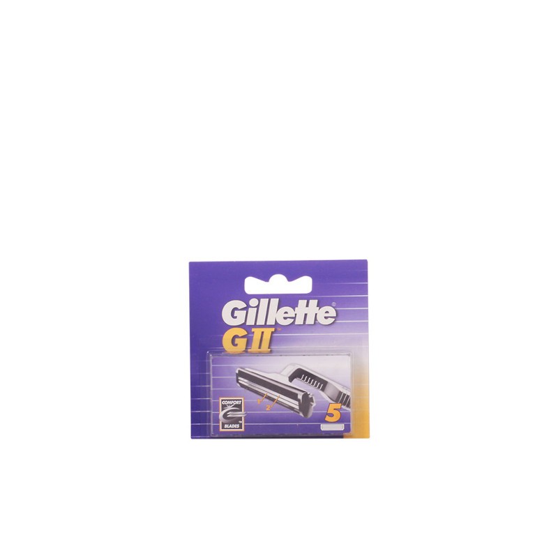 Gillette G-Ii Cargador 5 Recambios