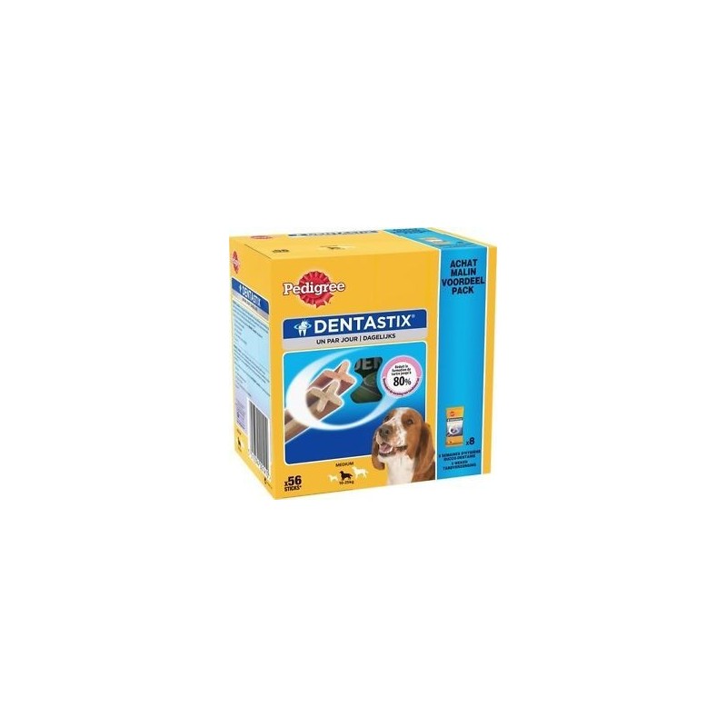Pedigree Dentastix Perros Medianos Multipack 56 barritas