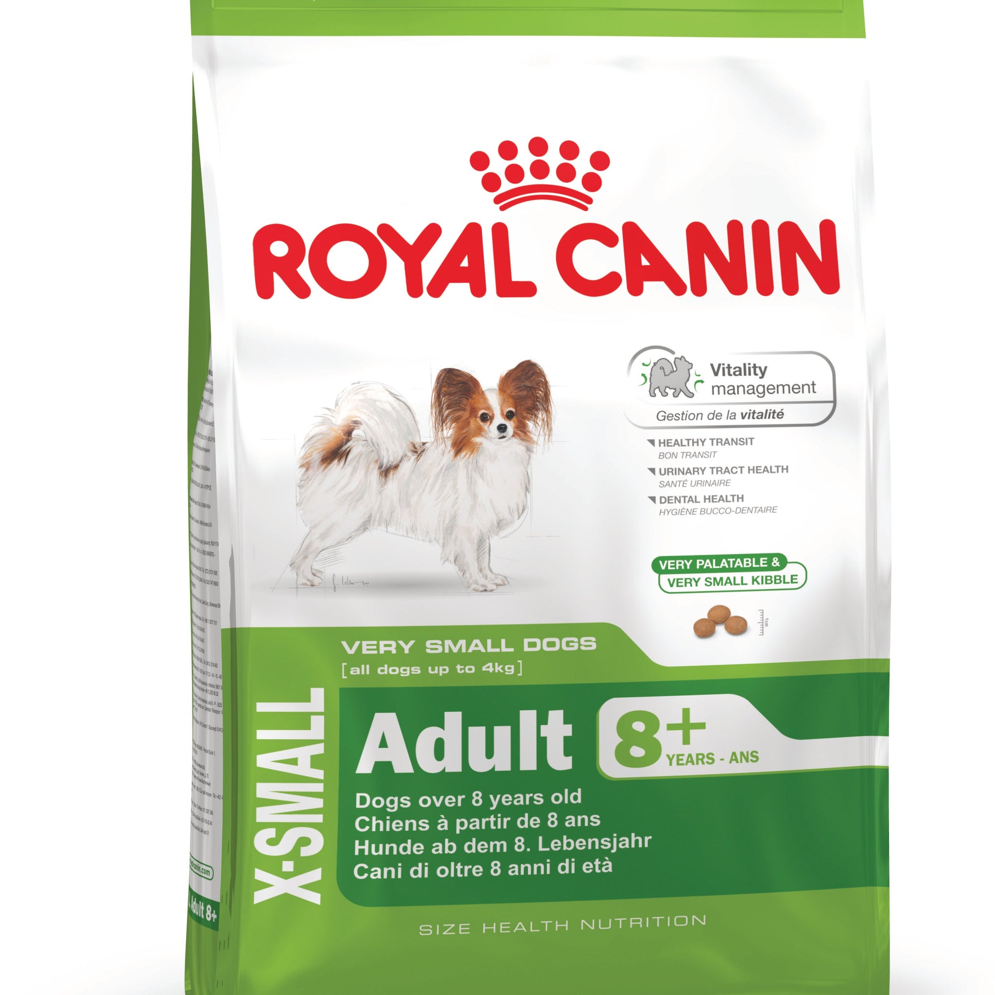 Royal Canin X-Small Adult 8+ Dog Food 1.5kg