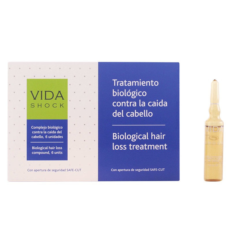 Luxana Vida Shock Anti-Hair Loss Box of 6 Ampoules x 10 ml