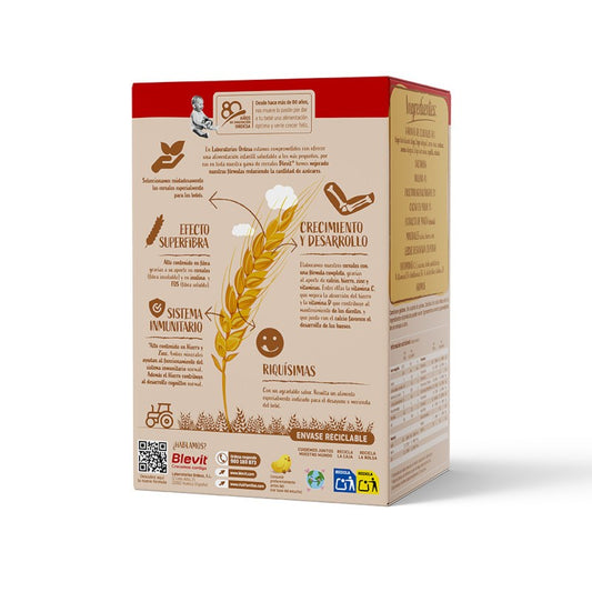 BLEVIT Super Fibra 8 Cereales y Cacao 500g