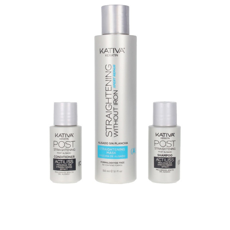 Kativa Keratin Anti-Frizz Alisado Sin Plancha Repara Puntas 30 Días 1 unidad