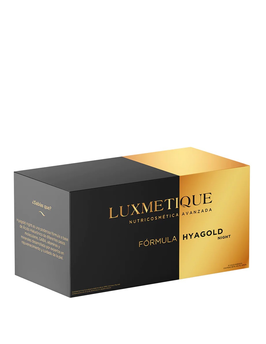 Luxmetique Fórmula Hyagold Night 15 viales