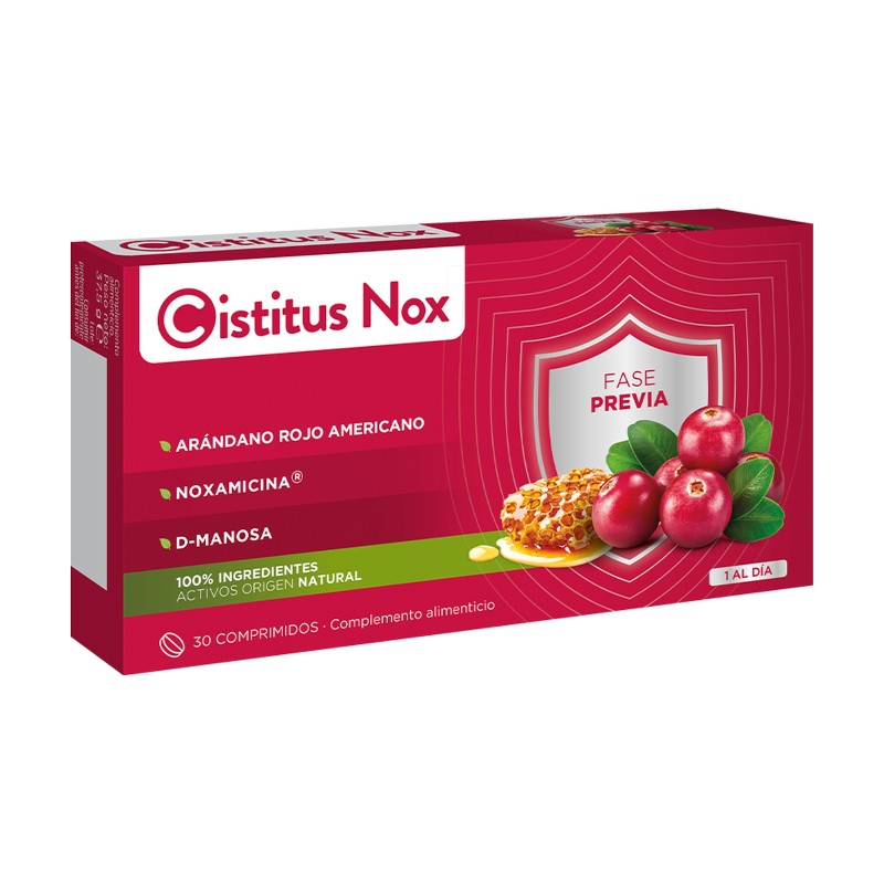 CISTITUS Nox Arándano Rojo Americano 30 Comprimidos