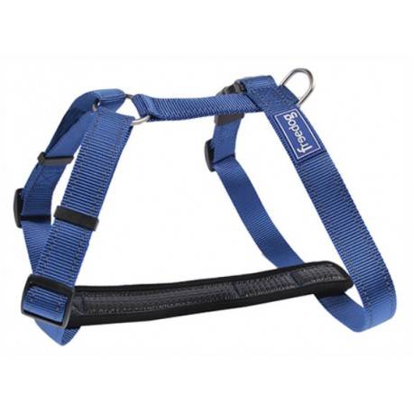 Freedog Arnés Comfort Reflectante Azul Talla M/S