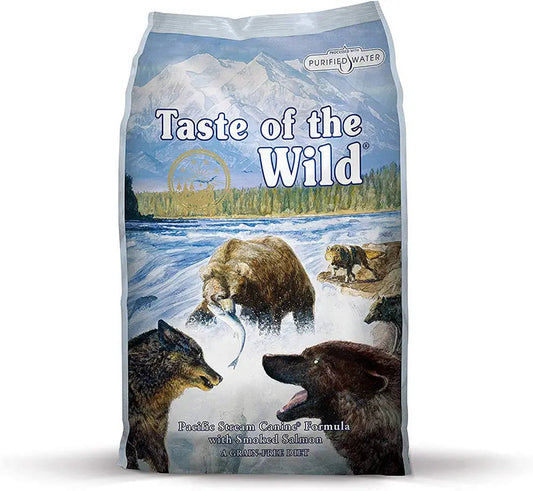 Taste of the Wild Pacific Stream Salmon and Sweet Potato Kibble for Adult Dogs 5.6kg