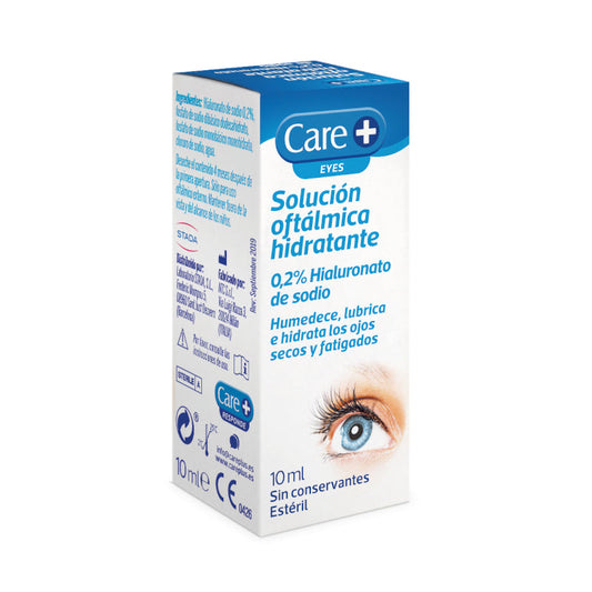 CARE+ Solución Oftálmica Hidratante Estéril 10ml