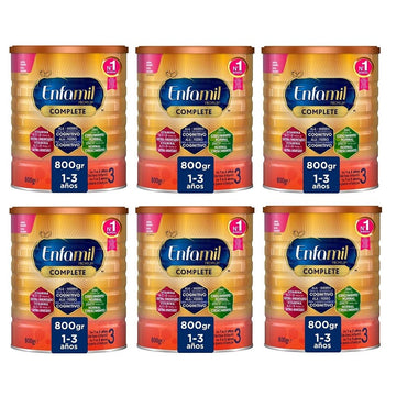 ENFAMIL Complete 3 Leche de Crecimiento PACK AHORRO 6x800gr