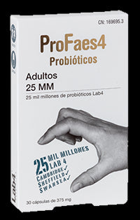 PROFAES4 Probióticos Adultos 25 mm 30 cápsulas