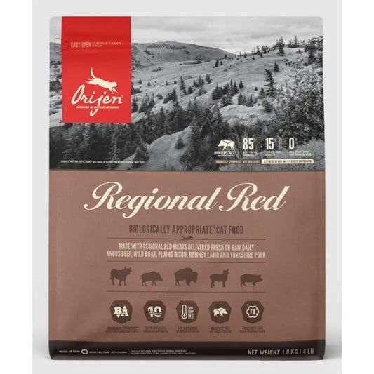 Orijen Regional Red Adult Cat Food 1.8Kg