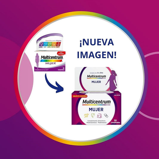 MULTICENTRUM Mujer 30 Comprimidos